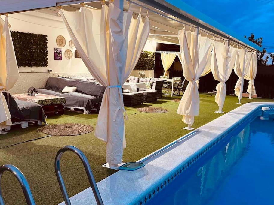 Casa Rural A 4Km De Murcia Con Piscina Y Spa Caliente Exteriör bild