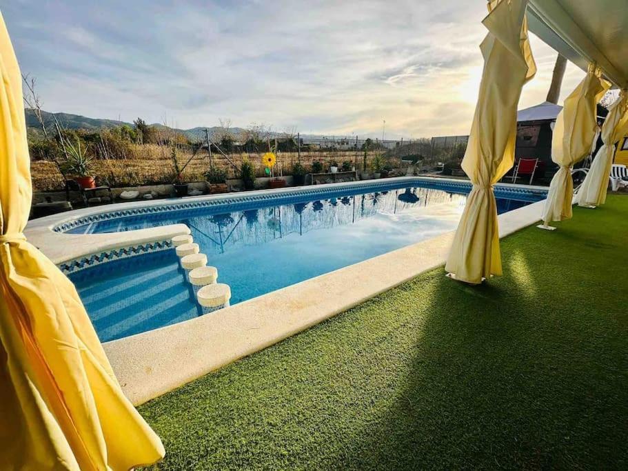 Casa Rural A 4Km De Murcia Con Piscina Y Spa Caliente Exteriör bild