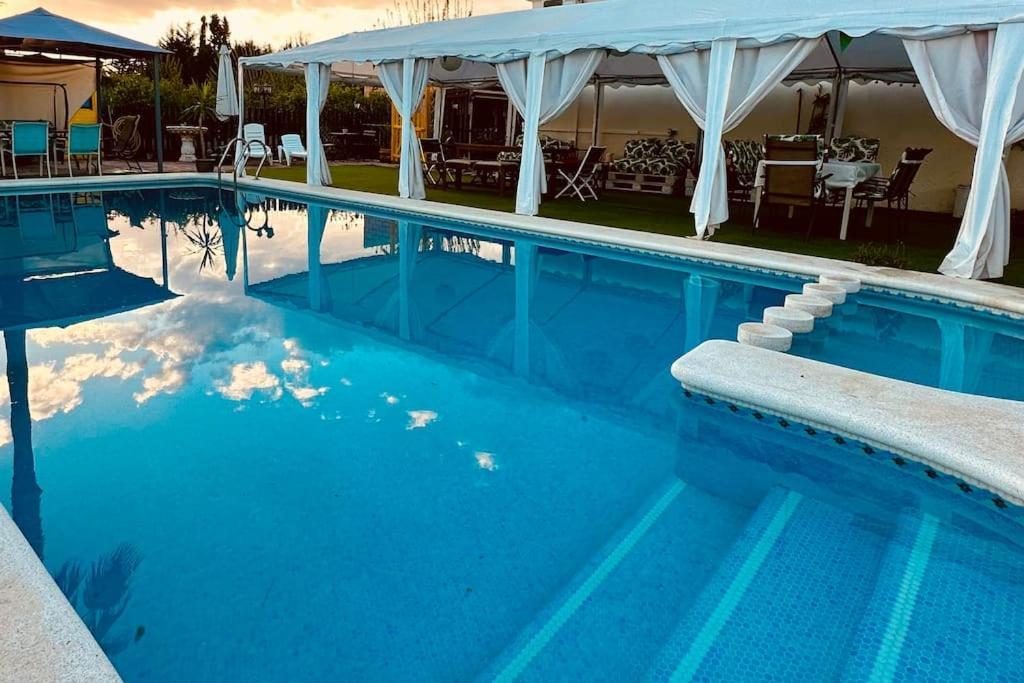 Casa Rural A 4Km De Murcia Con Piscina Y Spa Caliente Exteriör bild