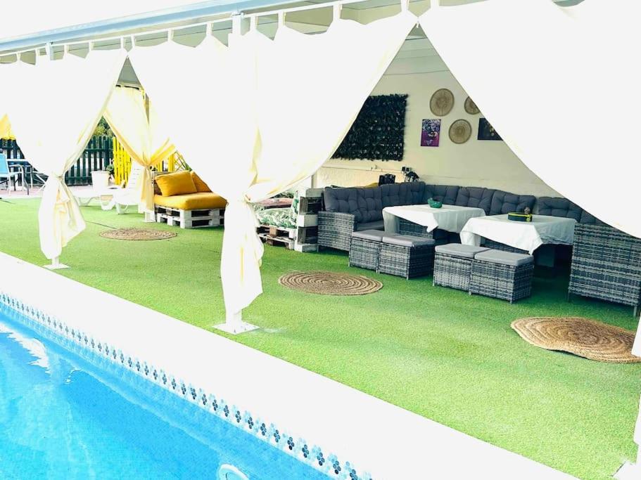 Casa Rural A 4Km De Murcia Con Piscina Y Spa Caliente Exteriör bild