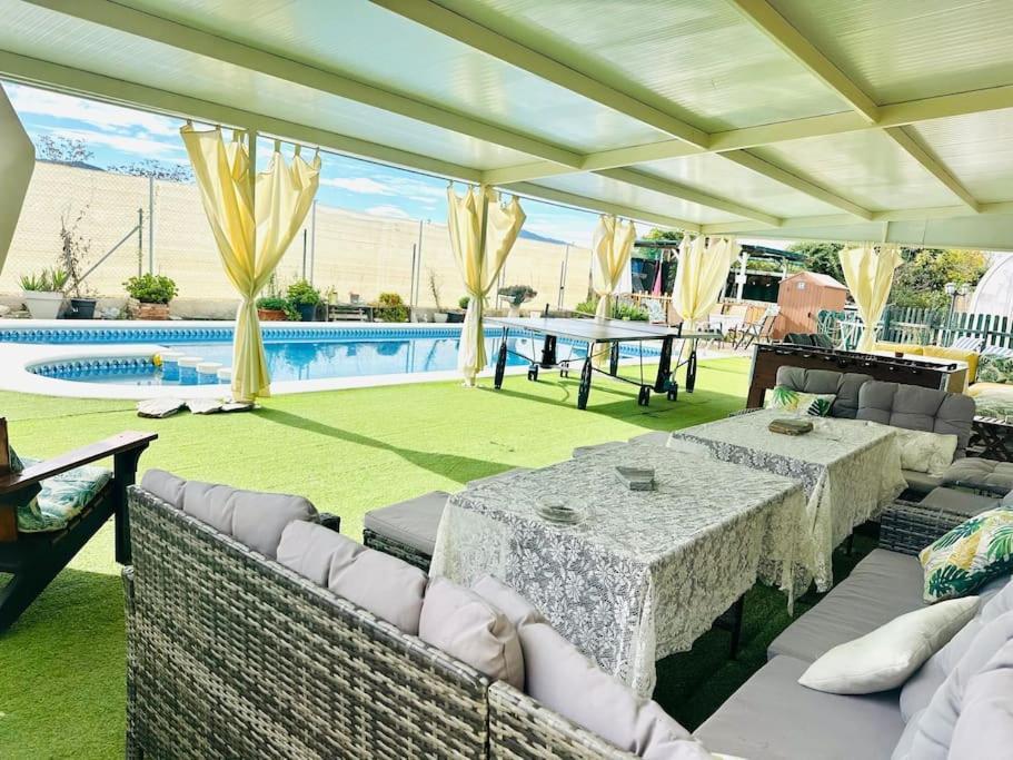 Casa Rural A 4Km De Murcia Con Piscina Y Spa Caliente Exteriör bild