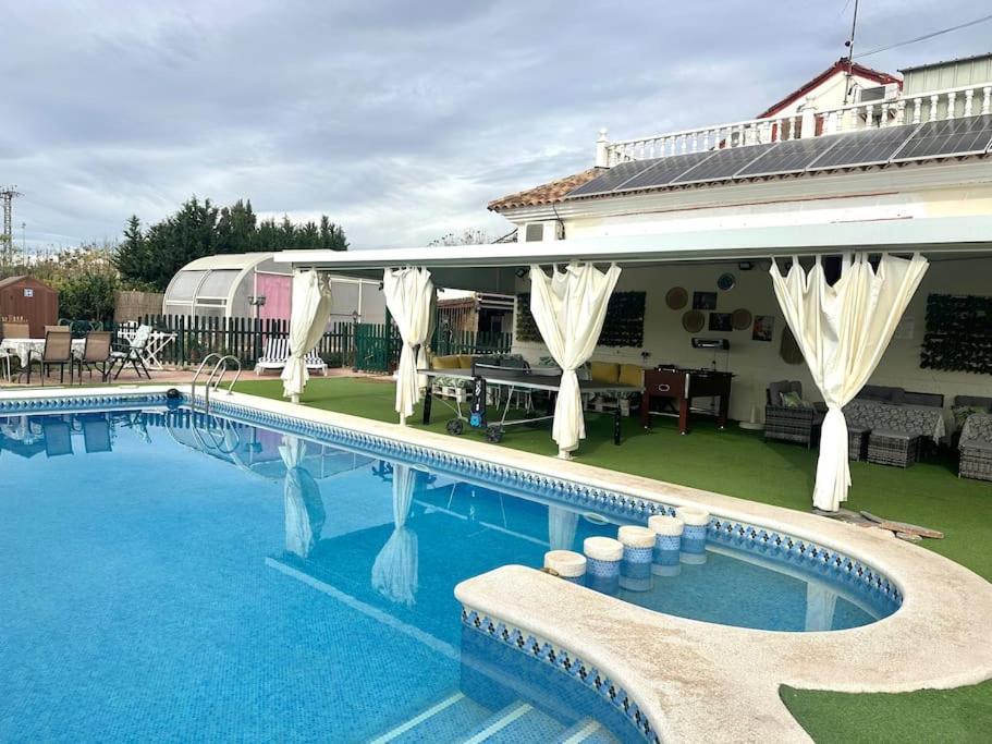 Casa Rural A 4Km De Murcia Con Piscina Y Spa Caliente Exteriör bild